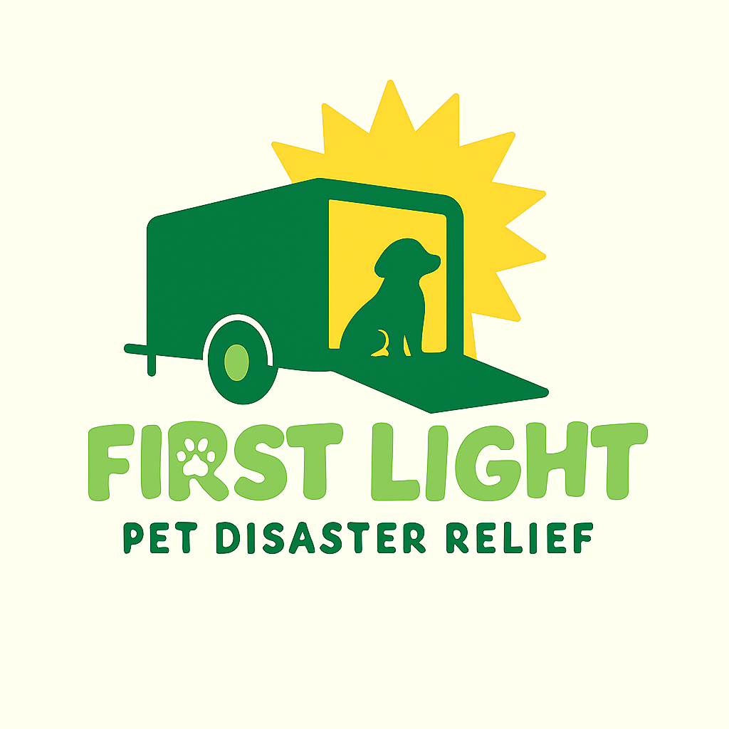 First Light Pet Disaster Relief logo